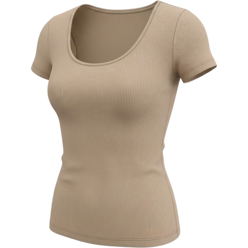 AG Jeans Adriano Goldschmied Women's Short Sleeve Scoop Neck T-Shirt S Stretch